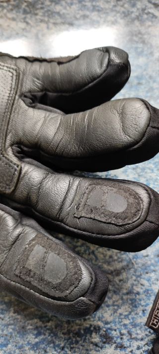 Guantes moto calefactables, con Primaloft talla M