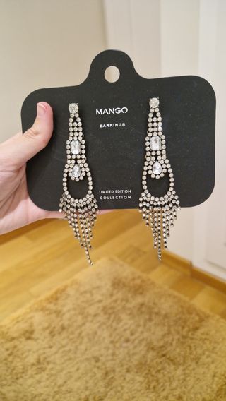 Pendientes mango fiesta