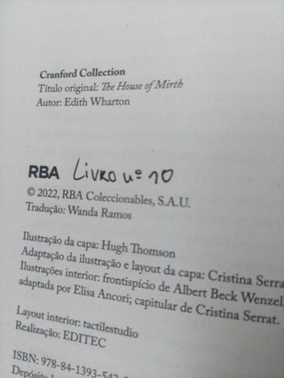 Livro "A Casa da Alegria"