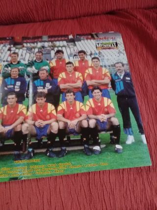 ALBUM ANTIGUO DE CROMOS DE FUTBOL ESPAÑA 94