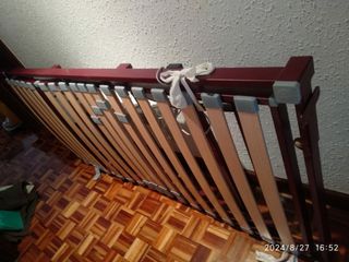 Cama eléctrica articulada "tecnimoem" y barandilla