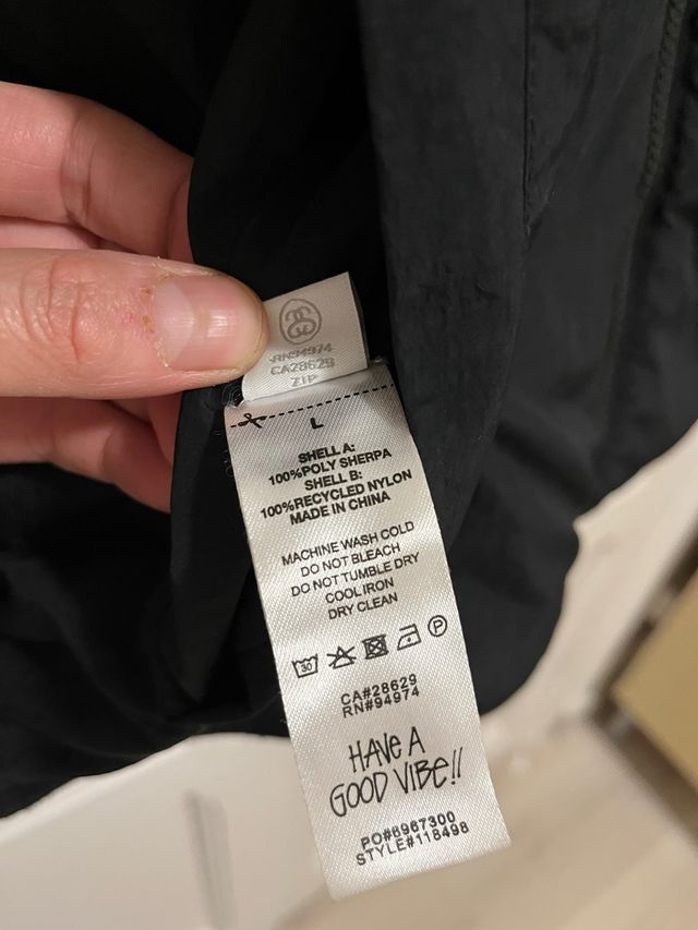 Stussy Sherpa Reversible jacket