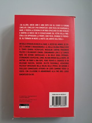 L'Isola dell'Angelo Caduto - Carlo Lucarelli  2000
