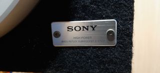 Cajon subwoofer Sony xplod 1000w