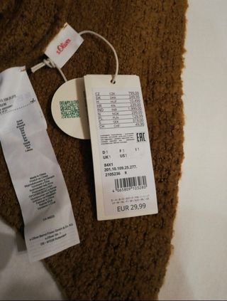 Maxi sciarpa donna s.Oliver