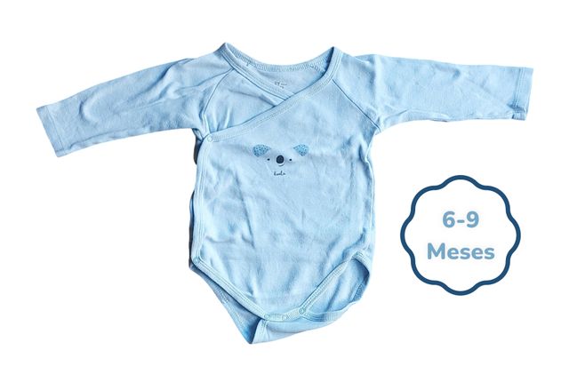 Body Azul Zippy 6-9 meses