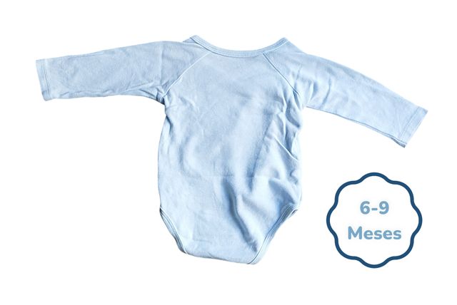 Body Azul Zippy 6-9 meses