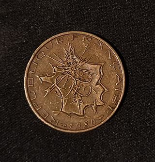 MONEDA FRANCESA 10 FRANCOS (1980)