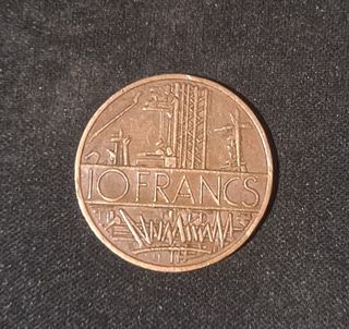 MONEDA FRANCESA 10 FRANCOS (1980)