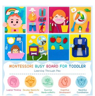 Gioco sensoriale Montessori 