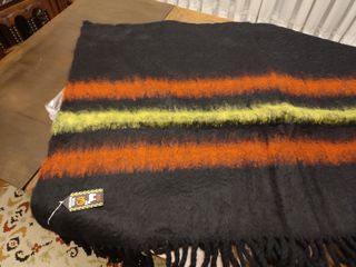 Manta mohair Ezcaray