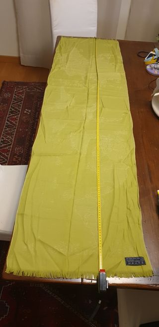 Foulard donna color verde pisello