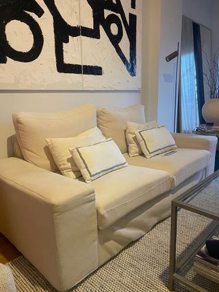 Sofa de dos plazas