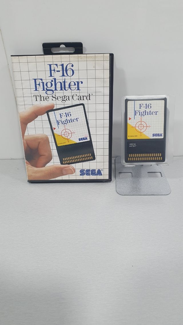F-16 Fighter-The Sega Card-Master System