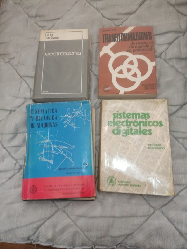 Lote de 4 Libros Técnicos