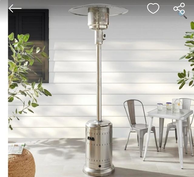 Estufa seta exterior nueva terrazas bares