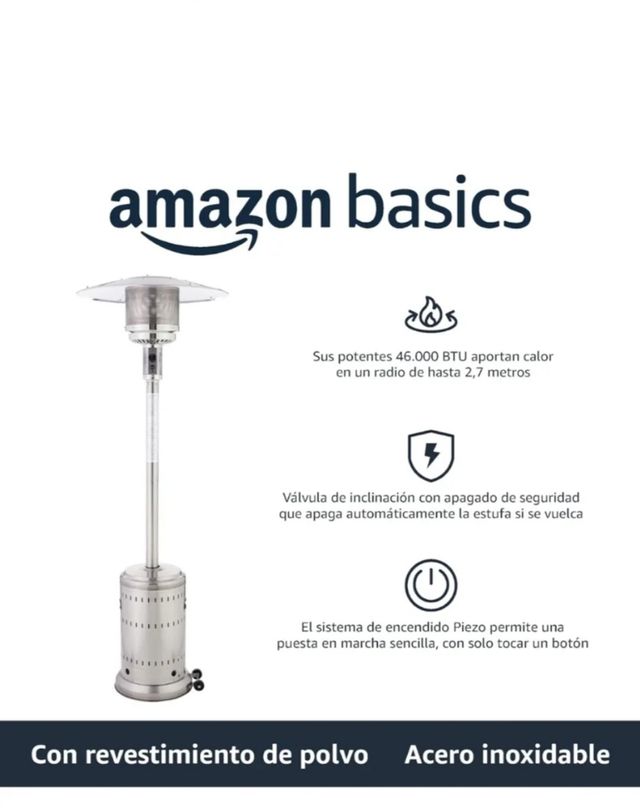 Estufa seta exterior nueva terrazas bares