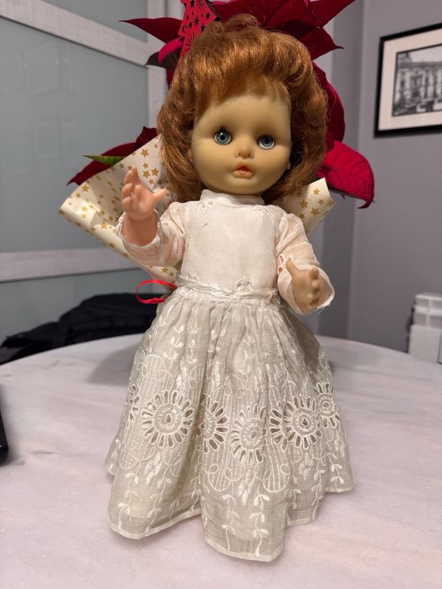 Antigua muñeca comunion