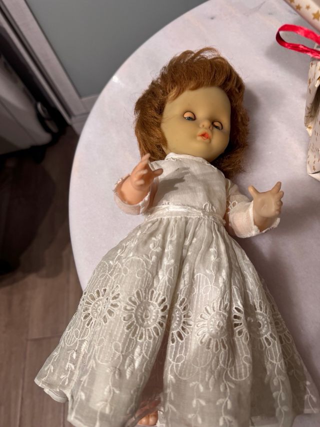 Antigua muñeca comunion