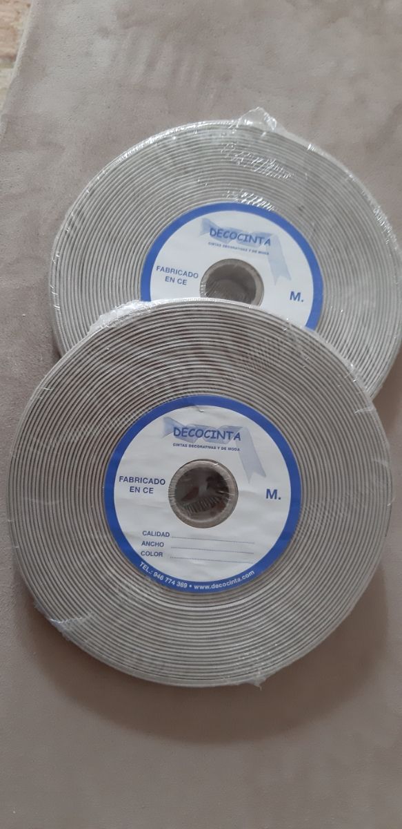 Cinta raso decoración