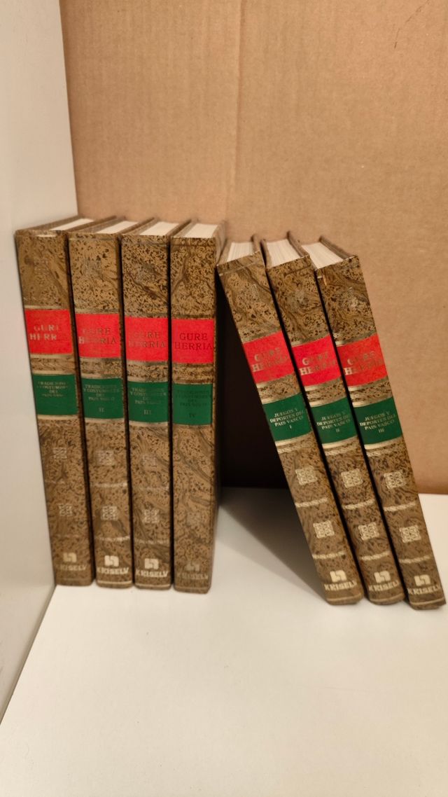 Gure herria enciclopedia 7 Tomos