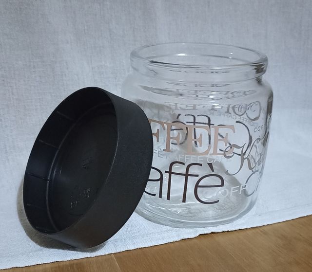 Barattolo vetro caffè