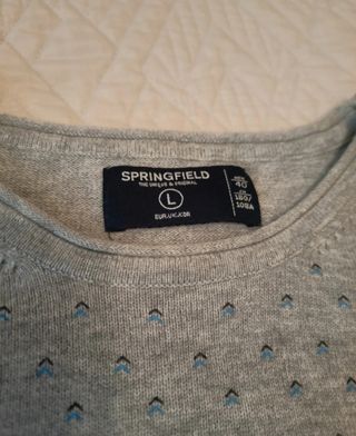 Talla L. Springfield Jersey Hombre. 