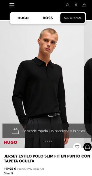 Camisa Polo Hugo Boss