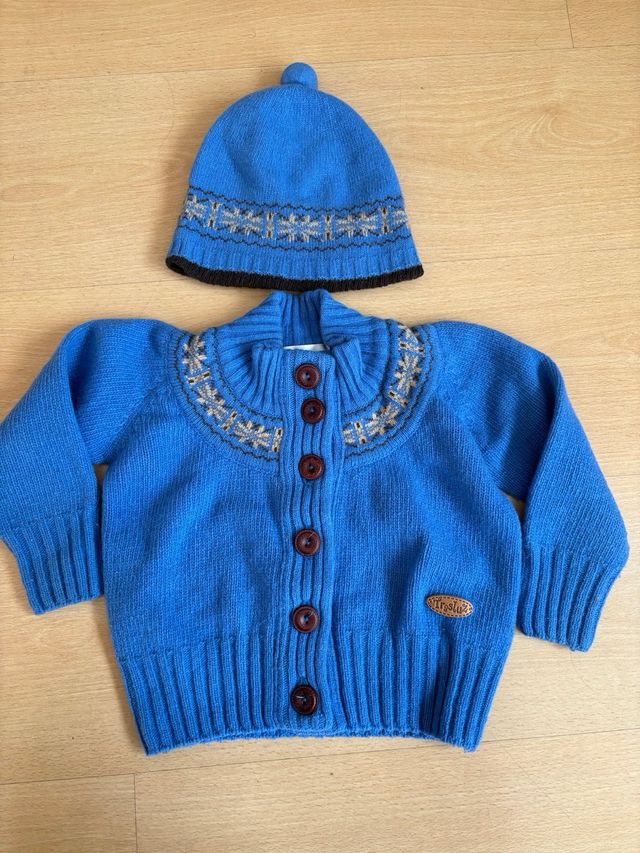 Conjunto jersey y gorro