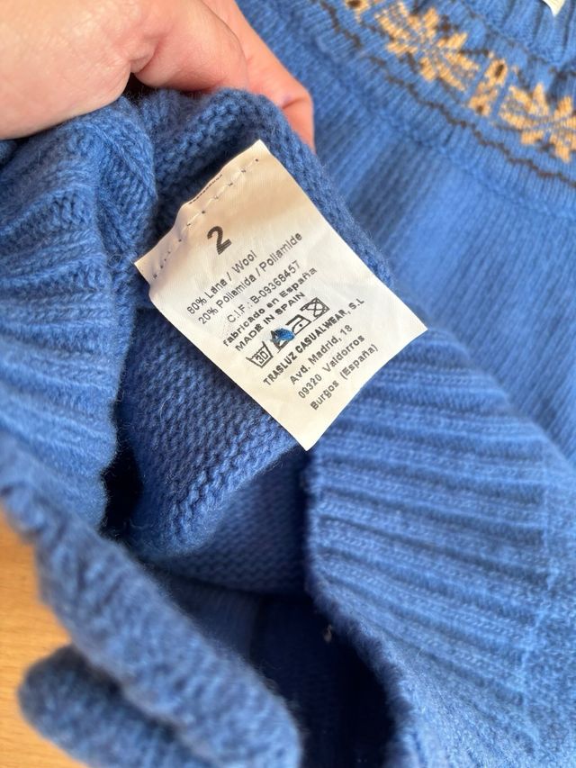 Conjunto jersey y gorro