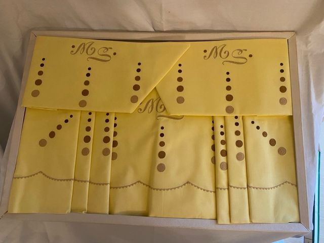 Juego de cama bordado, cama de 135