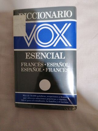 Diccionario vox francés español