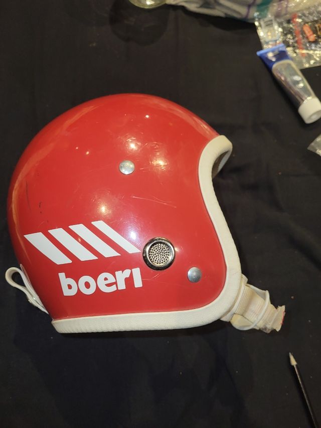 Casco vintage boeri niñ@