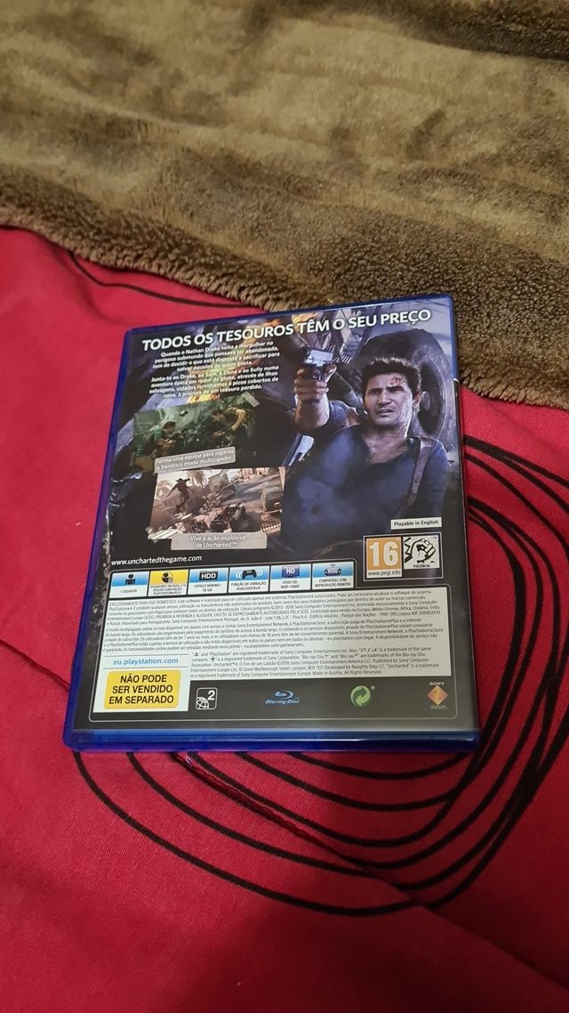 Uncharted O Fim de um Ladrão PS4