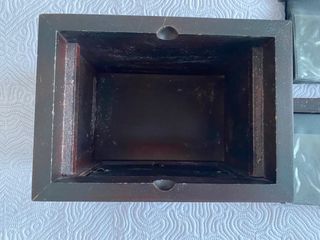 Caja de madera para fotos impresas