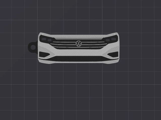 Llavero 3D personalizado Volkswagen Jetta