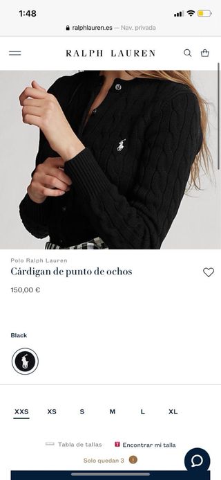 Rebeca Ralph Lauren nueva