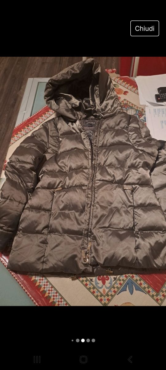 Piumino nuovo Camomilla taglia 42