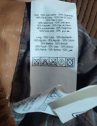 Chaqueta de piel