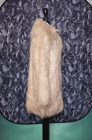 Giaccone, pelliccia sintetica