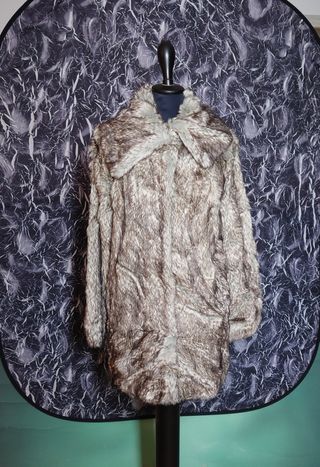 Giaccone, pelliccia sintetica