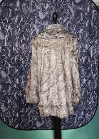 Giaccone, pelliccia sintetica