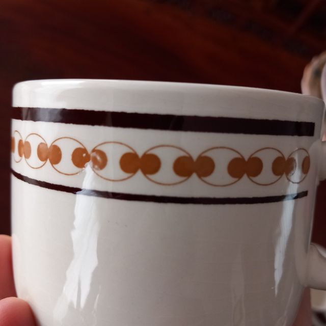 Servizio di tazze da tè vintage