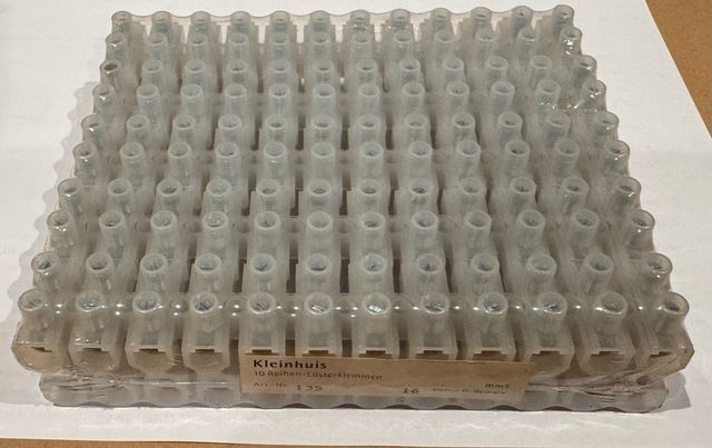 Regleta empalme 16 mm