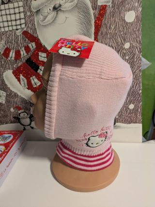 Gorro Hello Kitty rosa 🩷 coquette Sanrio