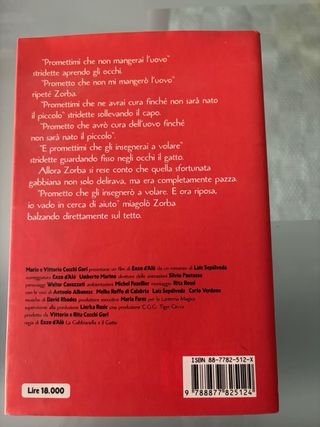 Storia di una gabbianella e del gatto ....