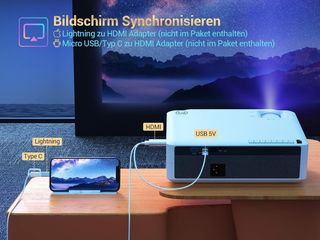 Vendo proyector nuevo Vankyo Full HD V630.