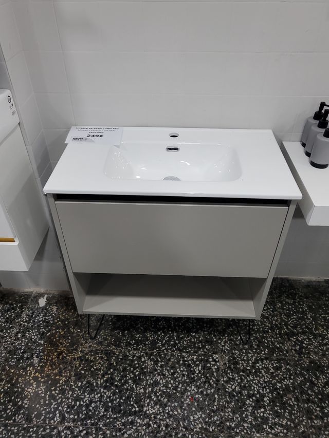 MUEBLE DE BAÑO COMPLETO VELETA80