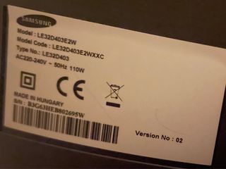 Televisor Samsung 32 pulgadas