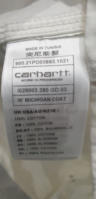 Chaqueta Carhartt W' Michigan Coat